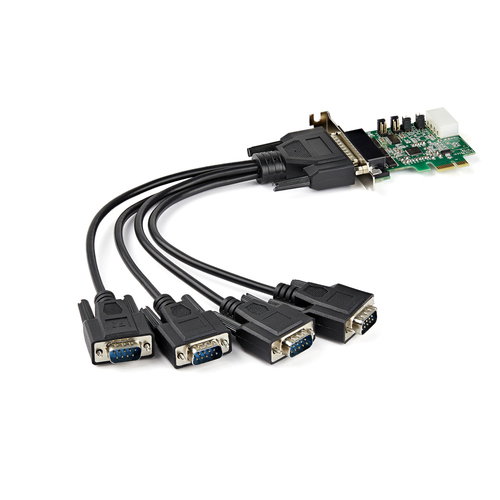 4 PORT PCIE RS232 SERIAL CARD - .