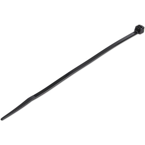 1000 PACK 6 CABLE TIES -BLACK - NYLON ZIP TIE WRAPS UL TAA