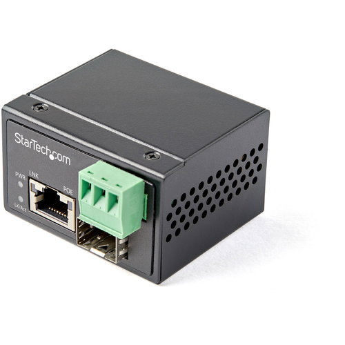 30W POE+ FIBER TO ETHERNET - MEDIA CONVERTER