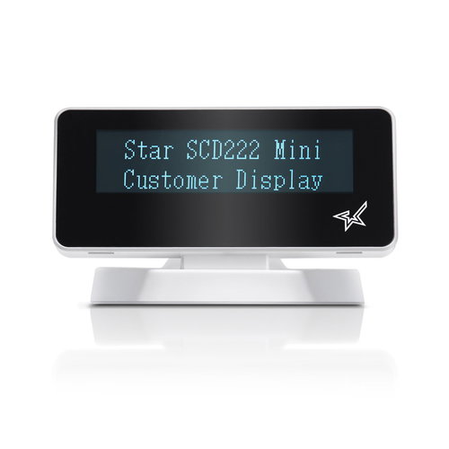 CUSTOMER DISPLAY SCD222U WHITE - ONLY FOR USE WITH MPOP
