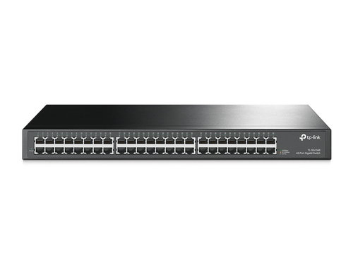 48-PORT 1G UNMANAGED SWITCH - 48 1G RJ45 STEEL CASE
