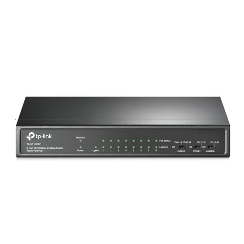 8-PORT POE+ FE DESKTOP SWITCH - .
