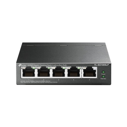 5-PORT GIGABIT DESKTOP SWITCH - WITH 4-PORT POE+