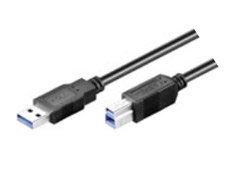 3M USB 3.0 A-B M/M BLACK - .