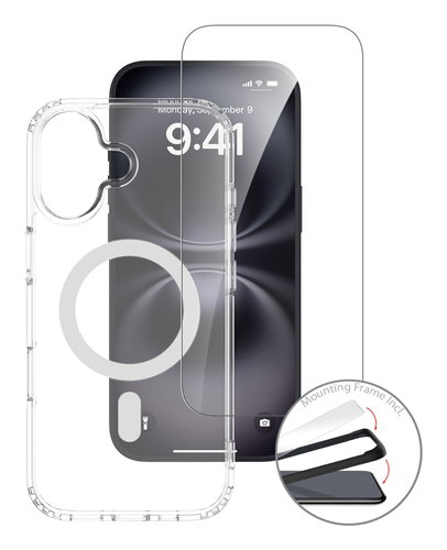 360 PREMIUM PROTECTION SET FUER - APPLE IPHONE 17 MAGSAFE-KOMPATIB