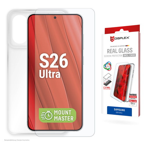 DISPLEX REAL GLASS MM+CASE - SAMSUNG GALAX S26 ULTRA