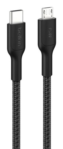 BELKIN BOOSTCHARGE PRO GEFLOCHT - USB-C AUF MICRO-USB-KABEL 1 M SC