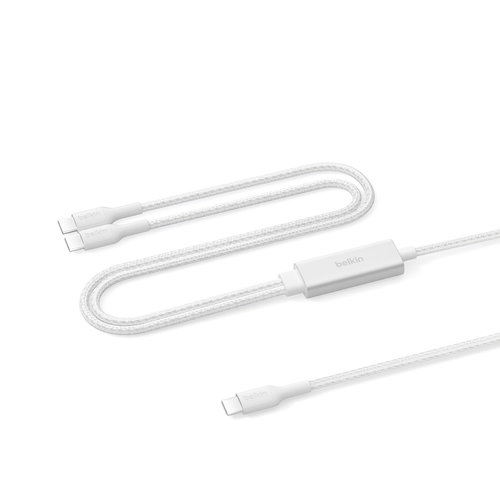 BOOSTCHARGE PRO 140W DUAL - USB-C KABEL 15M WEI