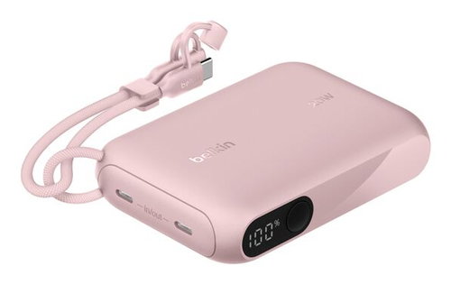 10K PD20W POWER BANK WITH - DISPLAY PINK