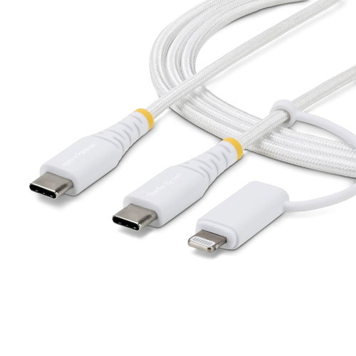 1M USB-C CABLE WITH LIGHTNING - .