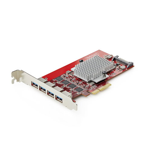 4-PORT USB-A 10GBPS PCIE CARD - .