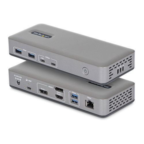 3X MONITOR USB-C DOCK 100W PD - TRIPLE-MONITOR DP/HDMI 4K60