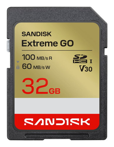 EXTREME SD UHS-I 32GB SD - 100MB/S(R) 60MB/S(W)