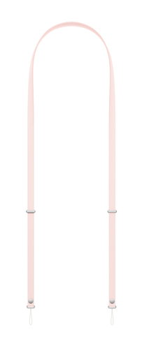 CROSSBODY STRAP - SOFT PINK -