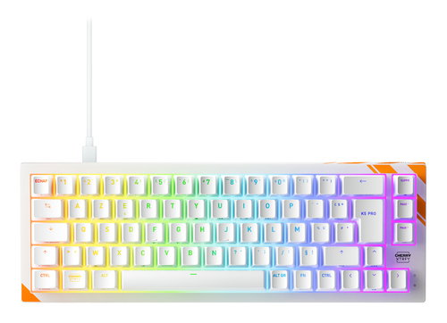 K5 PRO TMR COMPACT KEYBOARD - WHITE MAGNETIC SWITCH GAMING KBD
