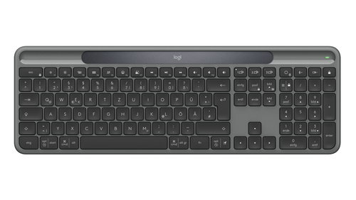 SLIM SOLAR+ KEYBOARD - GRAPHITE - DEU - CENTRAL-419