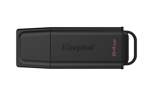 64GB PORTABLE USB 3.2 GEN 1 - DATATRAVELER EXODIA BLACK