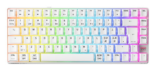 K33 COMPACT FS WIRELESS - KEYBOARD WHITE PAN-NORDIC
