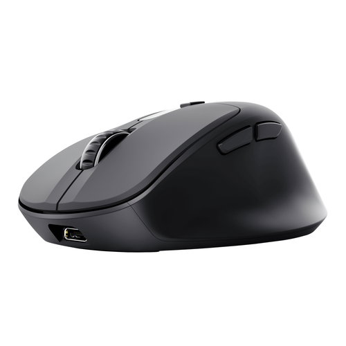 ZEVO FAST RECH MULTI- - WRLS MOUSE BLK