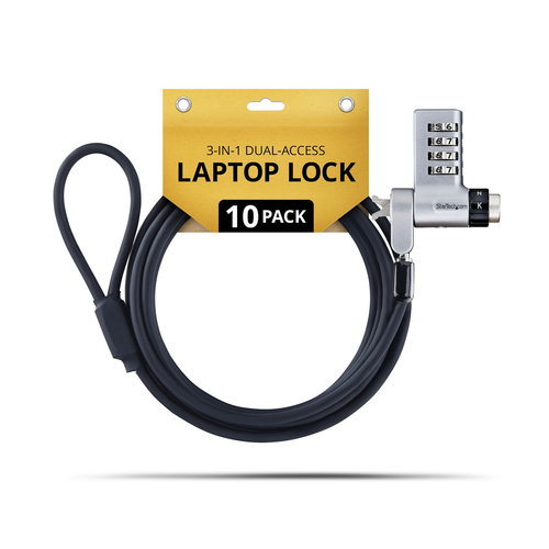 UDUOKA10-LAPTOP-LOCK - 10-PACK 3-IN-1 LAPTOP LOCK