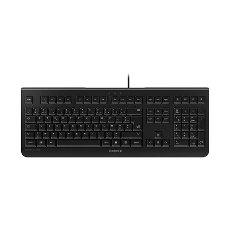CHERRY KC 6000 SLIM BLACK - CORDED KEYBOARD USB FRENCH