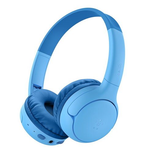 SOUNDFORM MINI 2 WRLS HEADPHONE - BLUE F/ KIDS W/CASE