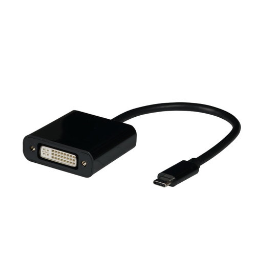 USB 3.2 TYP-C DVI-D ADAPTER T - YP-C STECKER - DVI- D BUCHSE 10