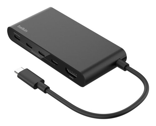 CONNECT 5-PORT-USB-C-HUB MIT 4K - .