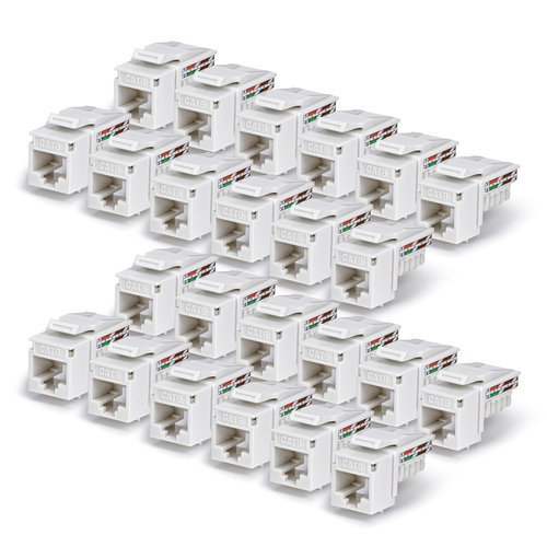 CAT6 KEYSTONE JACK 24-PACK - .
