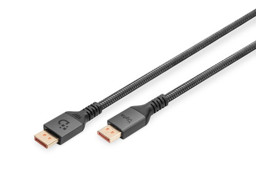 16K DP CONNEC.UHD 8K BLACK 2M - CONNECTION 2.1 80G ALU DP M/M