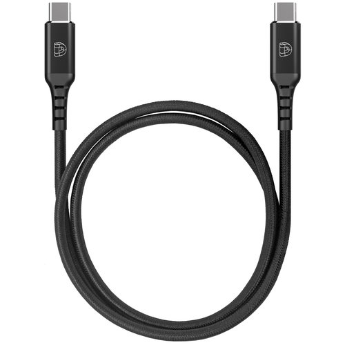 DEQSTER LADEKABEL - USB-C TO USB-C NYLON 1M SCHWARZ