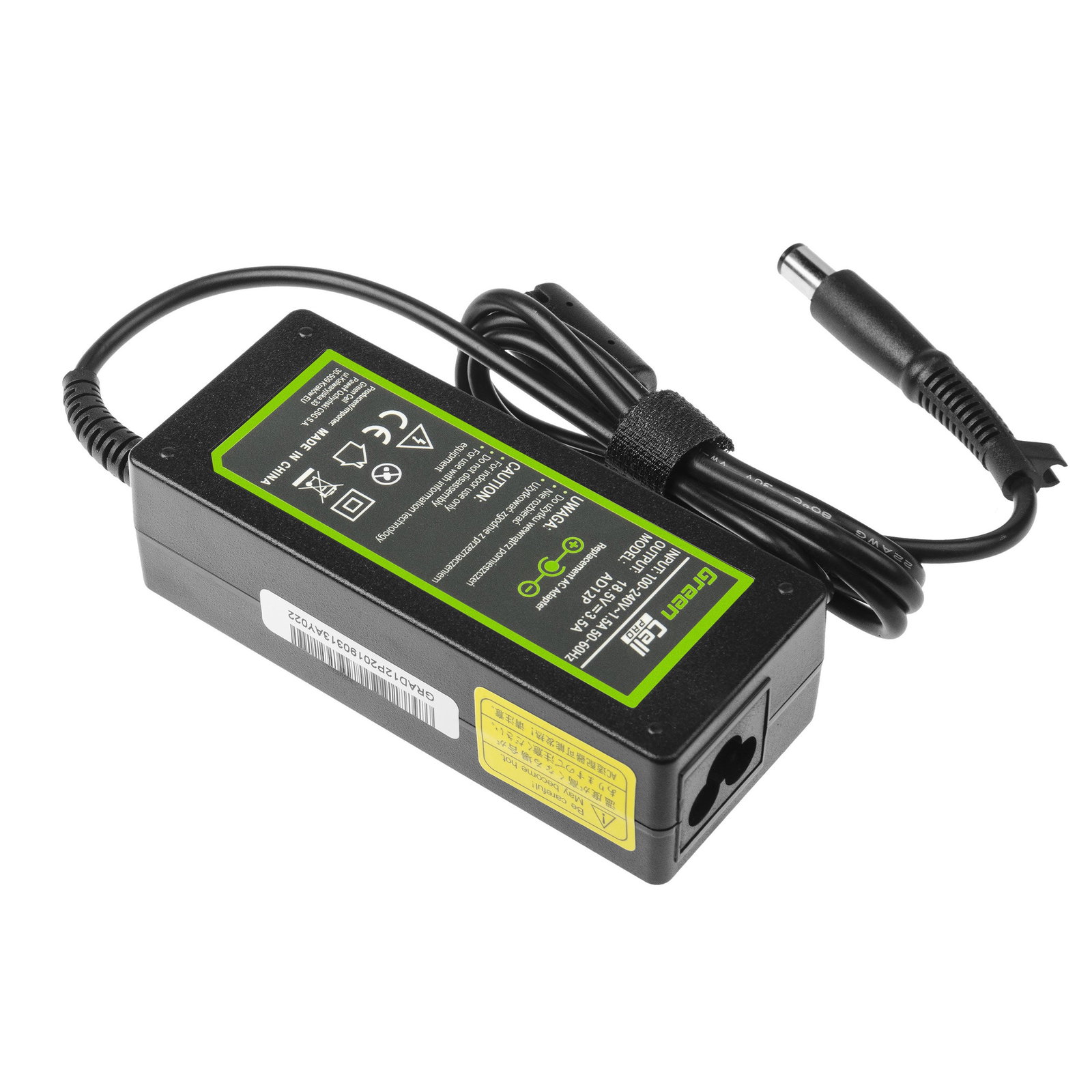 Greencell PRO Laptop Charger for HP 250 255 G1 ProBook 450 455 G2 20V 3.25A 65W