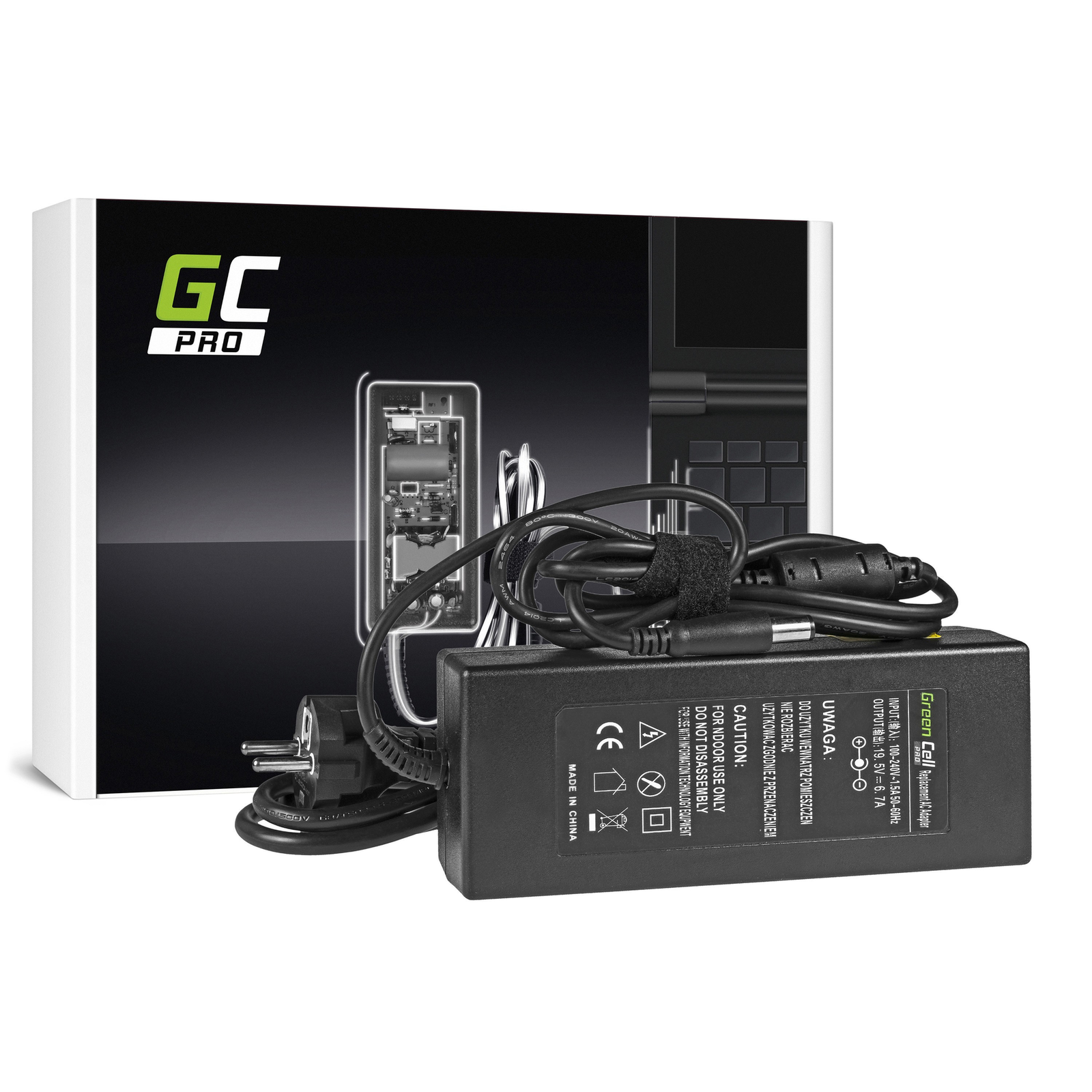 Greencell PRO Laptop Charger for Dell 19.5V 6.7A 130W