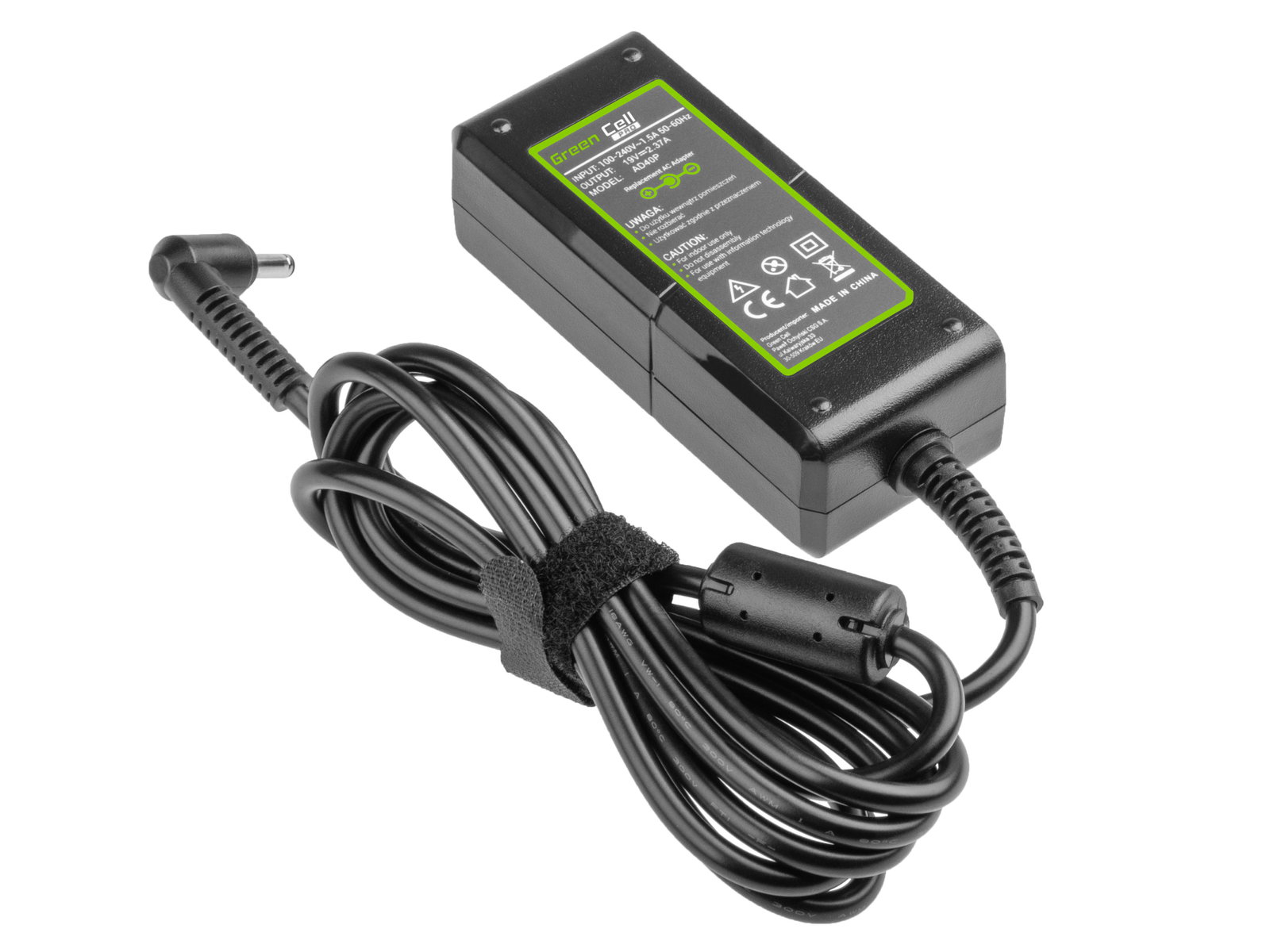 Greencell PRO Laptop Charger for Asus Vivobook ZenBook 19V 2.37A 45W