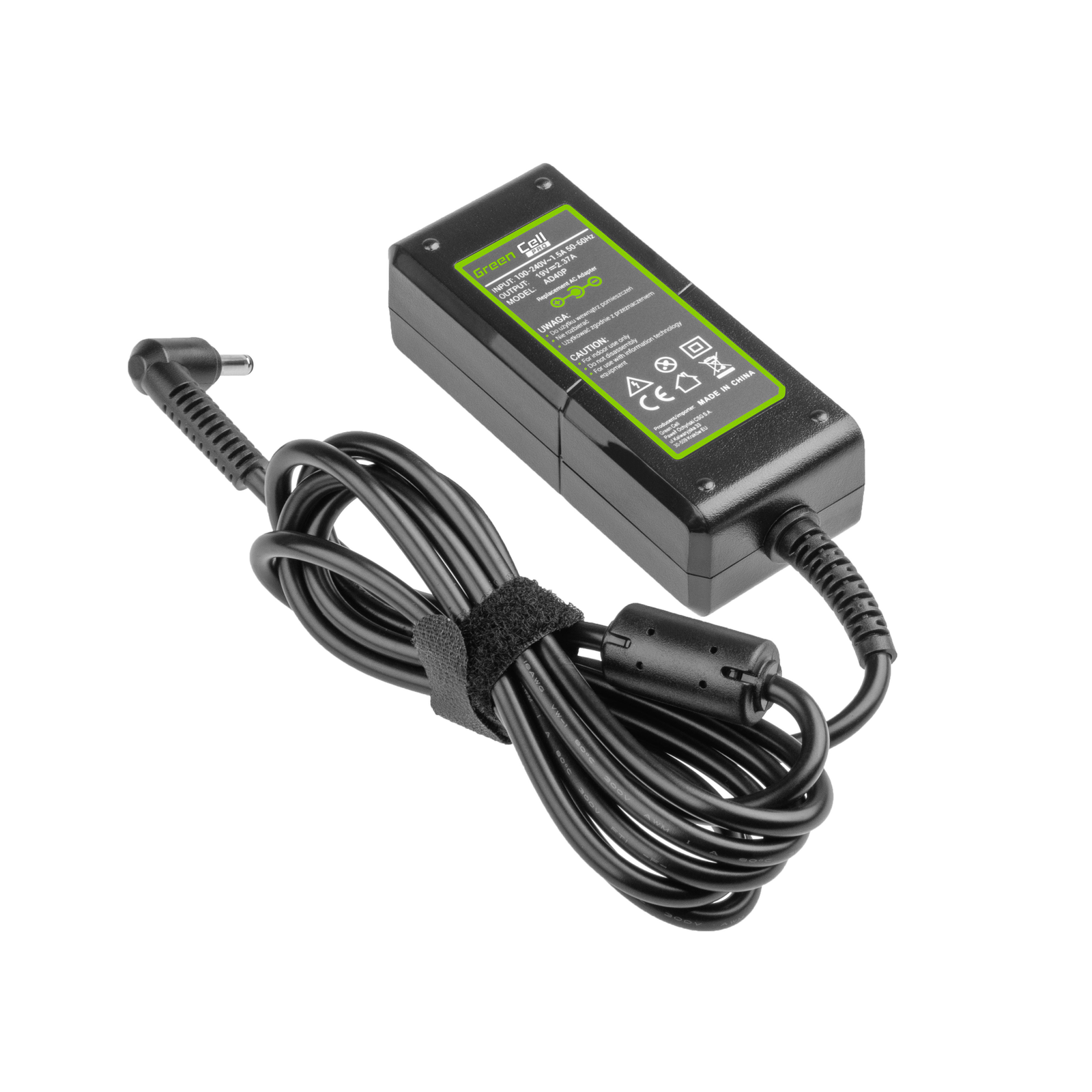 Greencell PRO Laptop Charger for Asus Vivobook ZenBook 19V 2.37A 45W