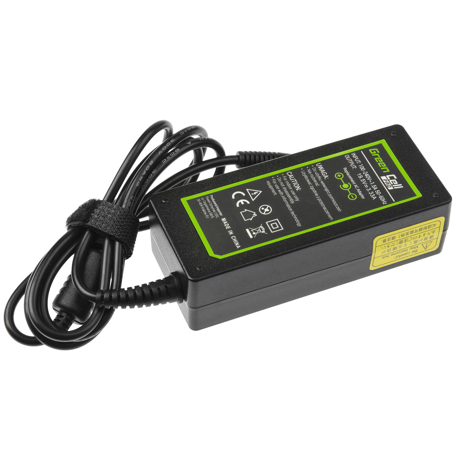 Greencell PRO Laptop Charger for Asus Vivobook ZenBook 19V 2.37A 45W