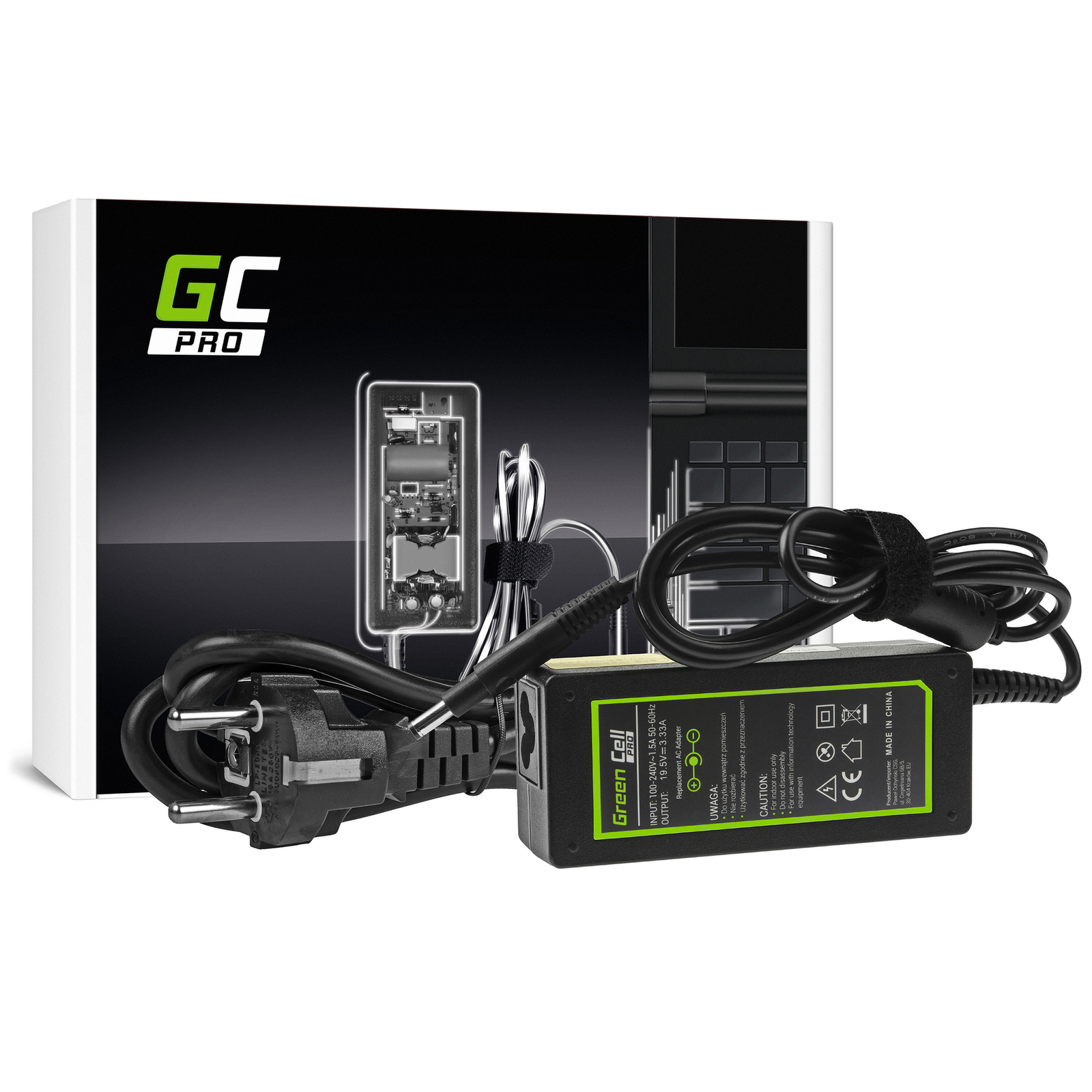 Greencell PRO Laptop Charger for Asus Vivobook ZenBook 19V 2.37A 45W