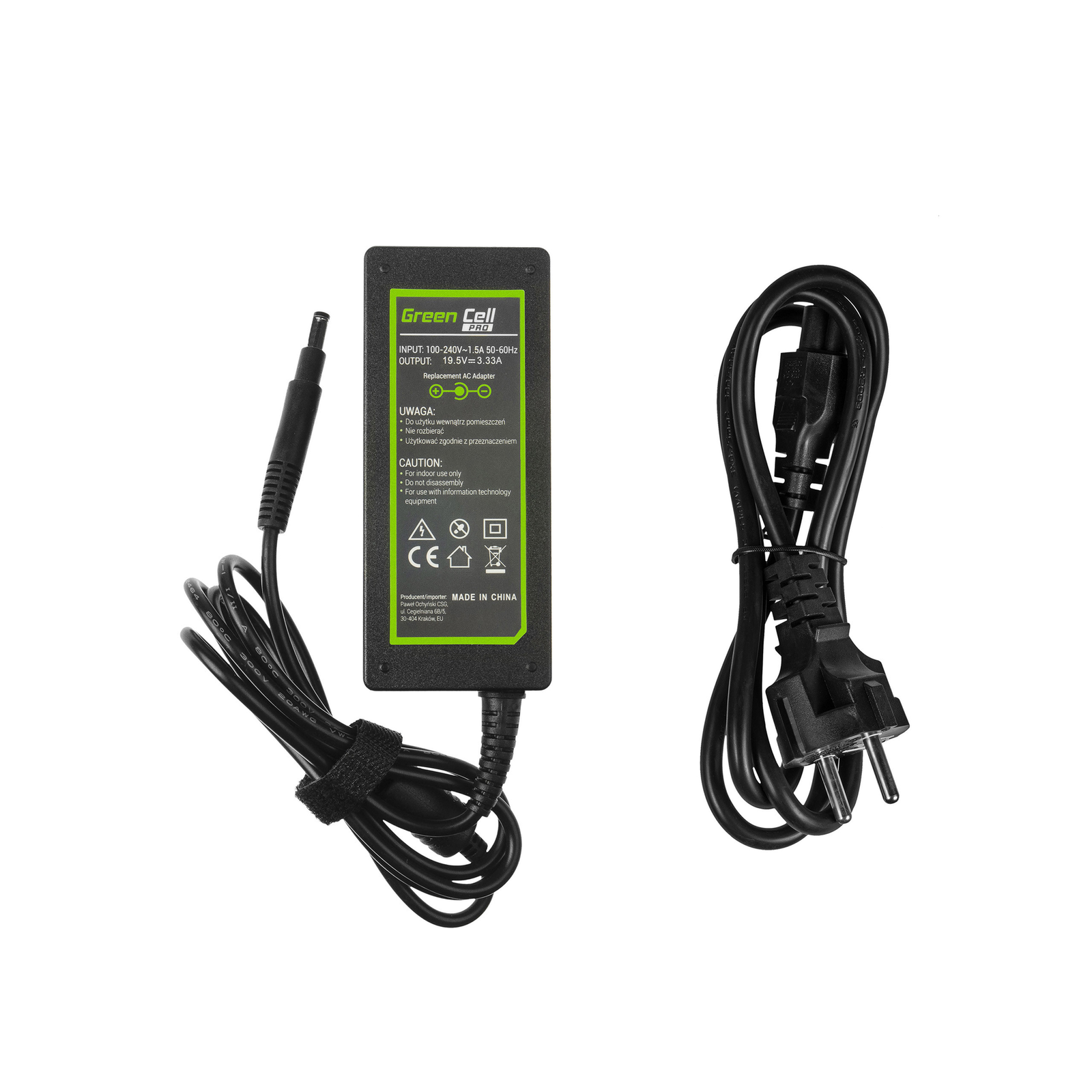 Greencell PRO Laptop Charger for Asus Vivobook ZenBook 19V 2.37A 45W