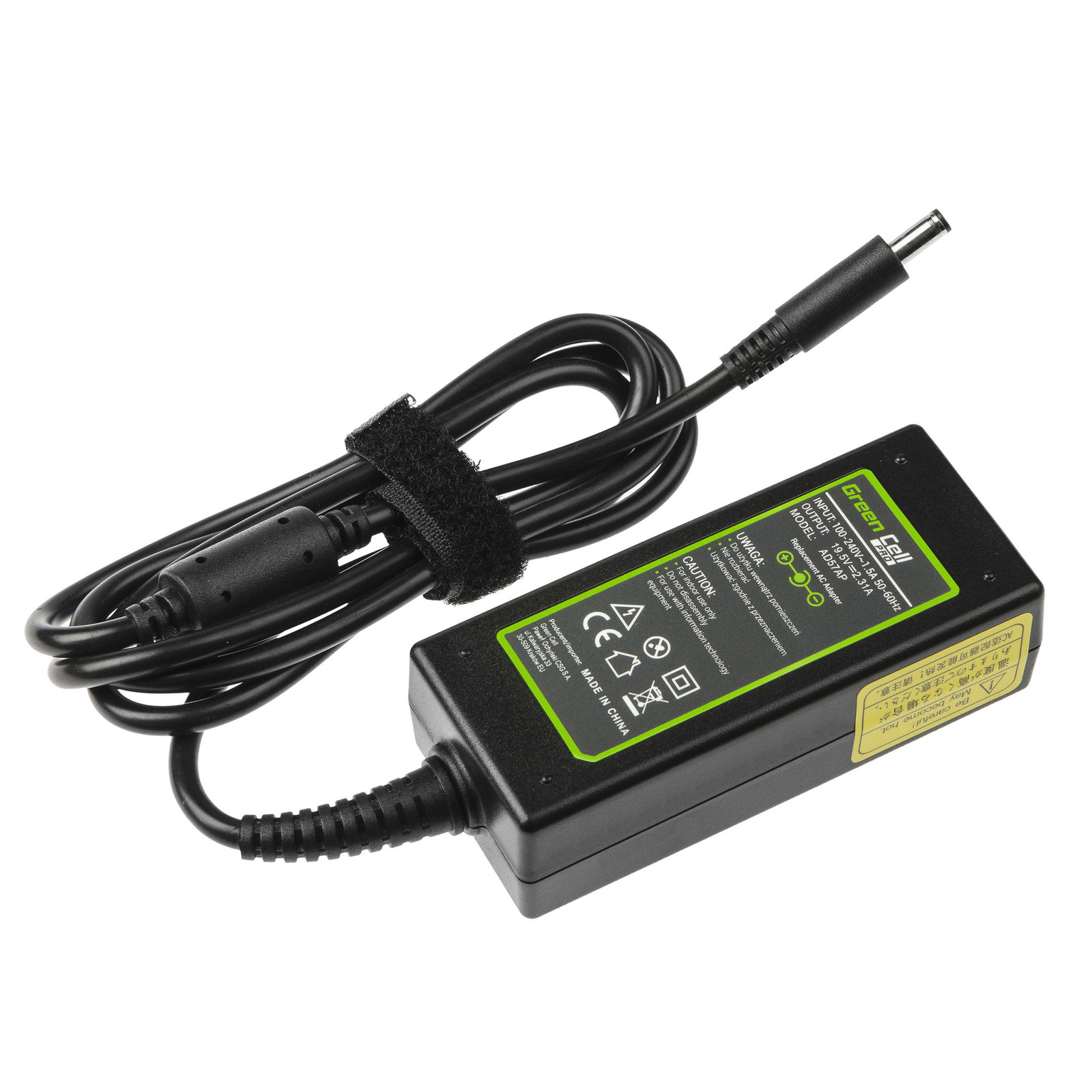 Greencell PRO Laptop Charger for Dell XPS 13 Inspiron 15 19.5V 2.31A 45W