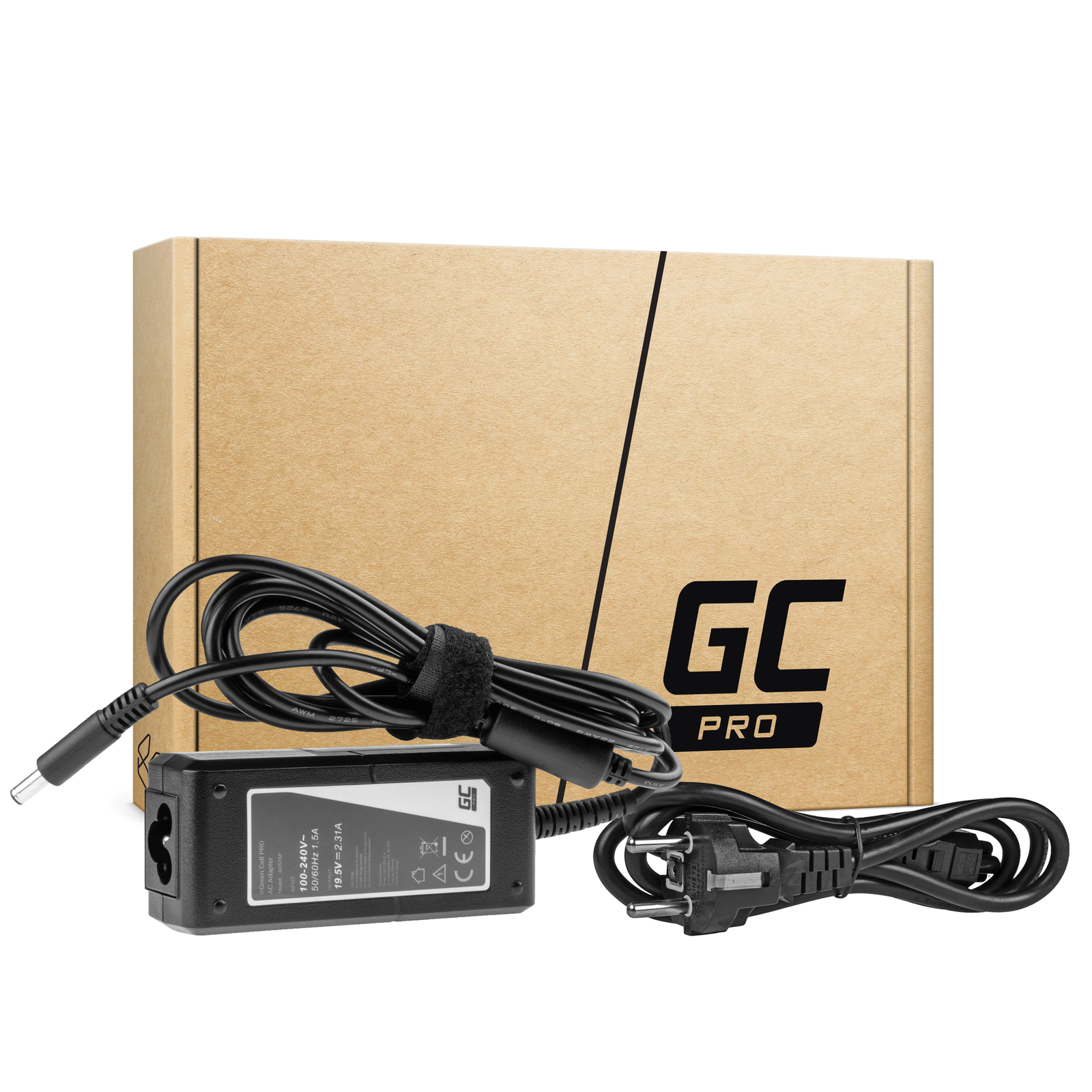 Greencell PRO Laptop Charger for Dell XPS 13 Inspiron 15 19.5V 2.31A 45W