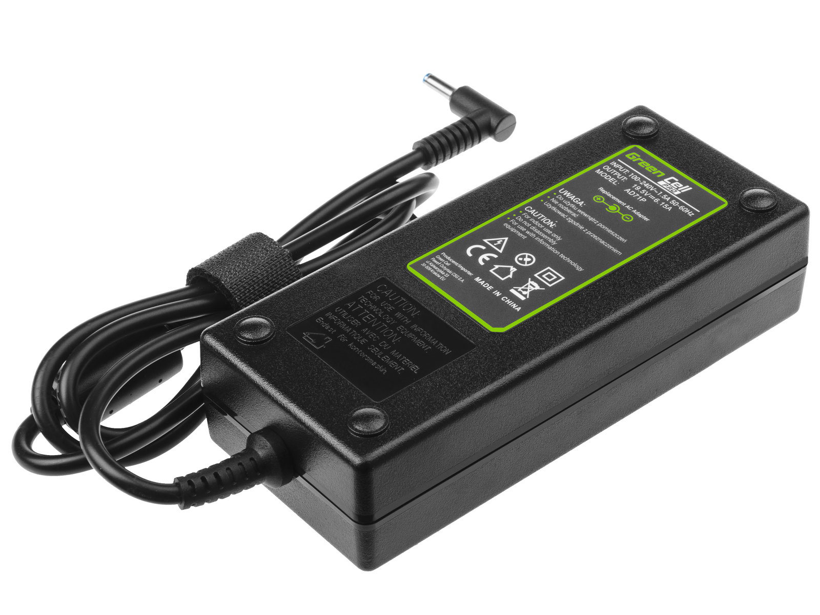Greencell PRO Laptop Charger for HP Omen 15 17 HP Envy 19.5V 6.15A 120W