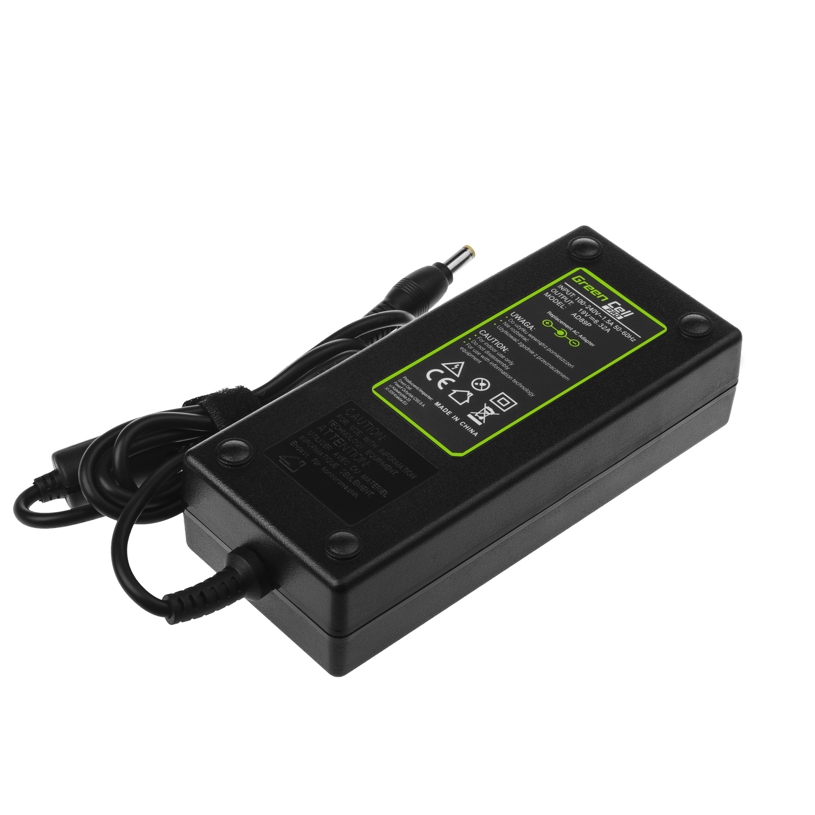 Greencell PRO Laptop Charger for Acer Aspire 7552G 7745G 7750G 19V 6.32A 120W