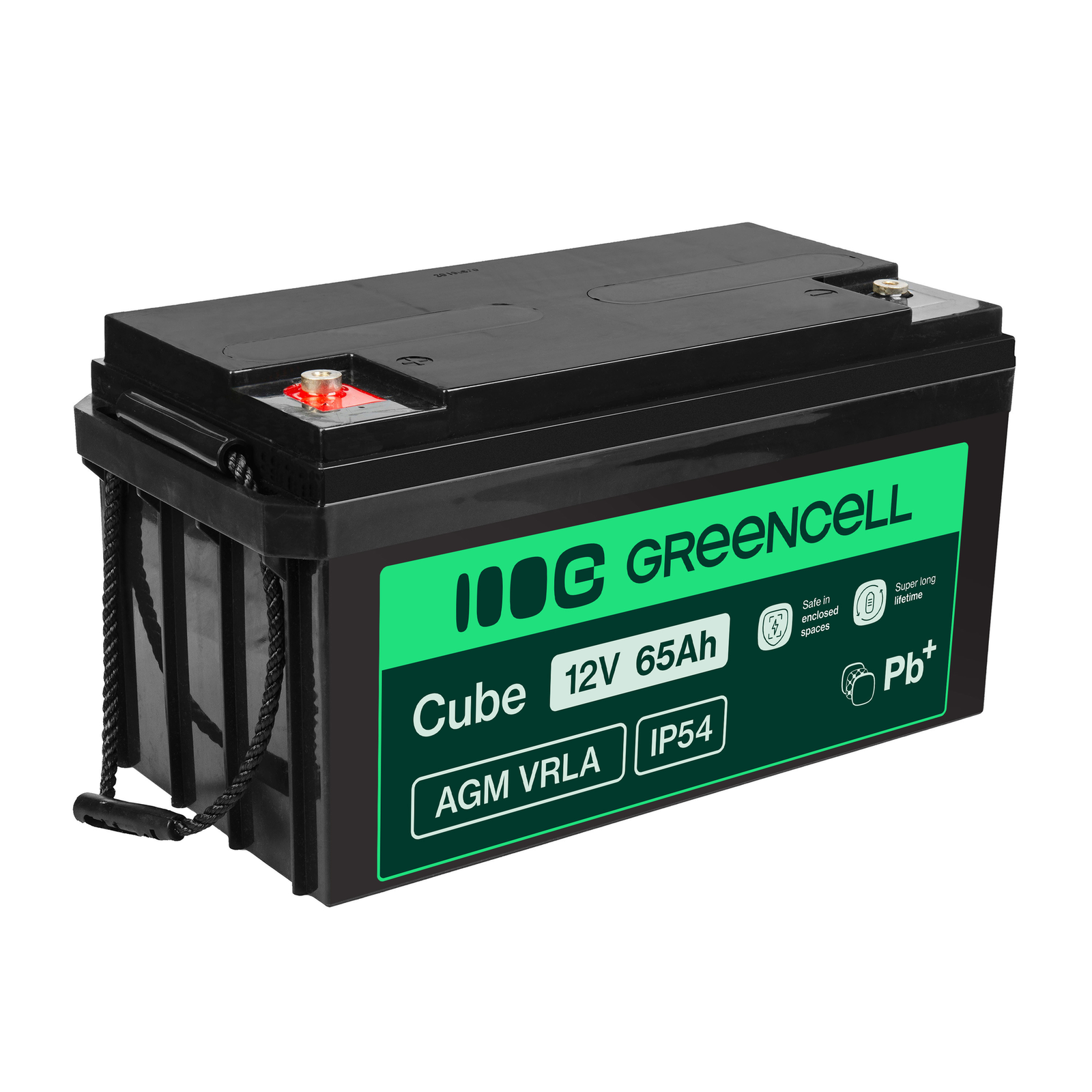 Greencell AGM Battery Lead Acid VRLA 12V 65Ah