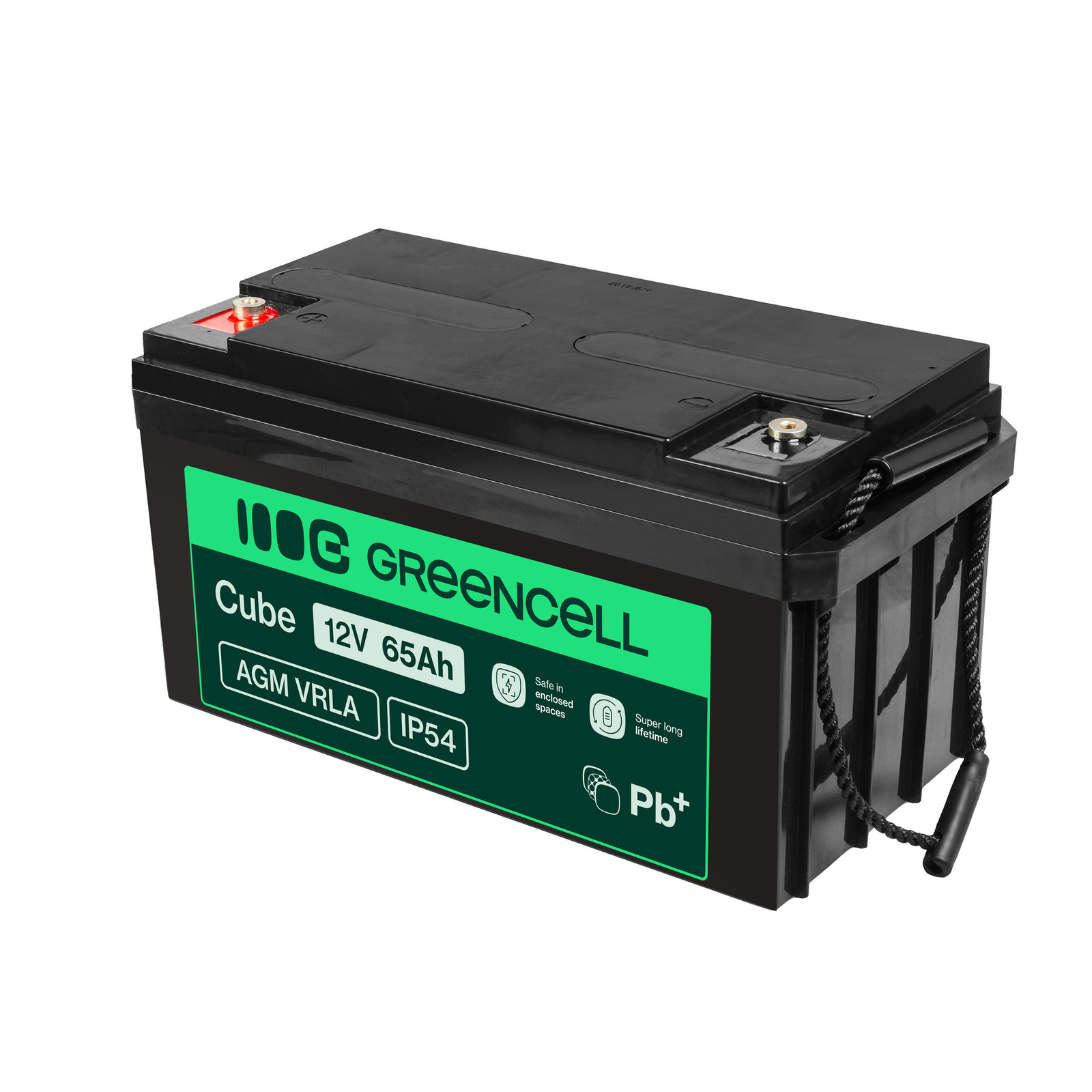 Greencell AGM Battery Lead Acid VRLA 12V 65Ah