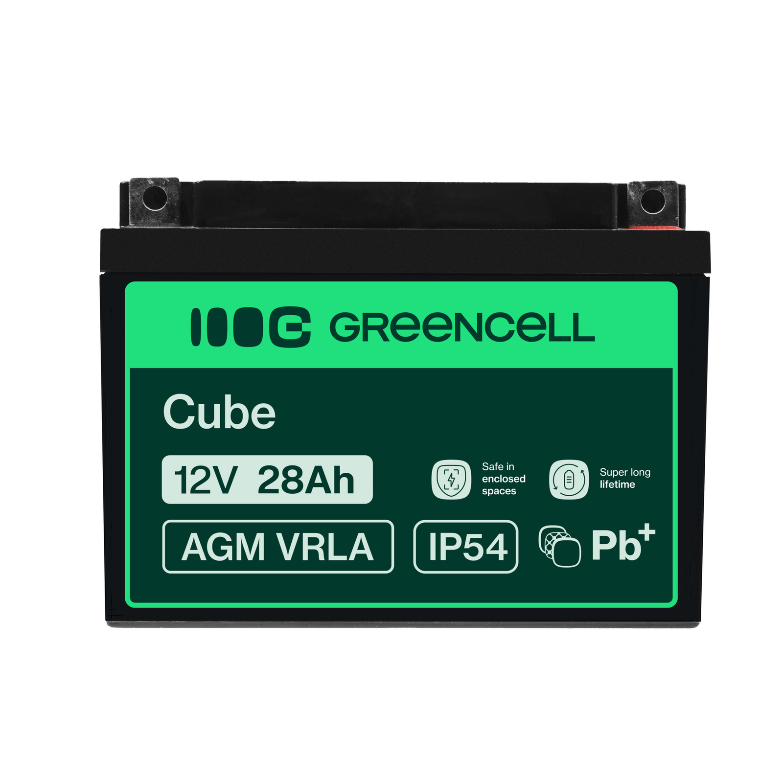 Greencell AGM Battery Lead Acid VRLA 12V 26Ah