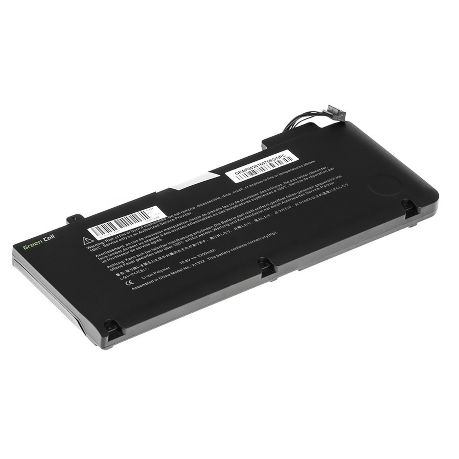 Greencell Laptop Battery for Apple Macbook Pro 13 Inch 11.1V 4400mAh