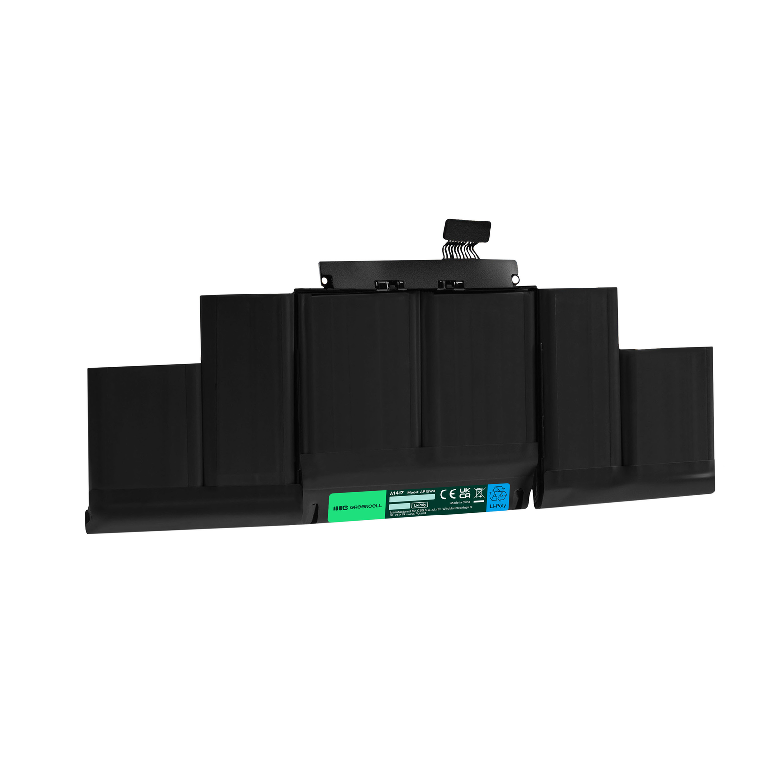 Greencell Laptop Battery A1417 for Apple MacBook 13 2012-2013 10.95V 96Wh