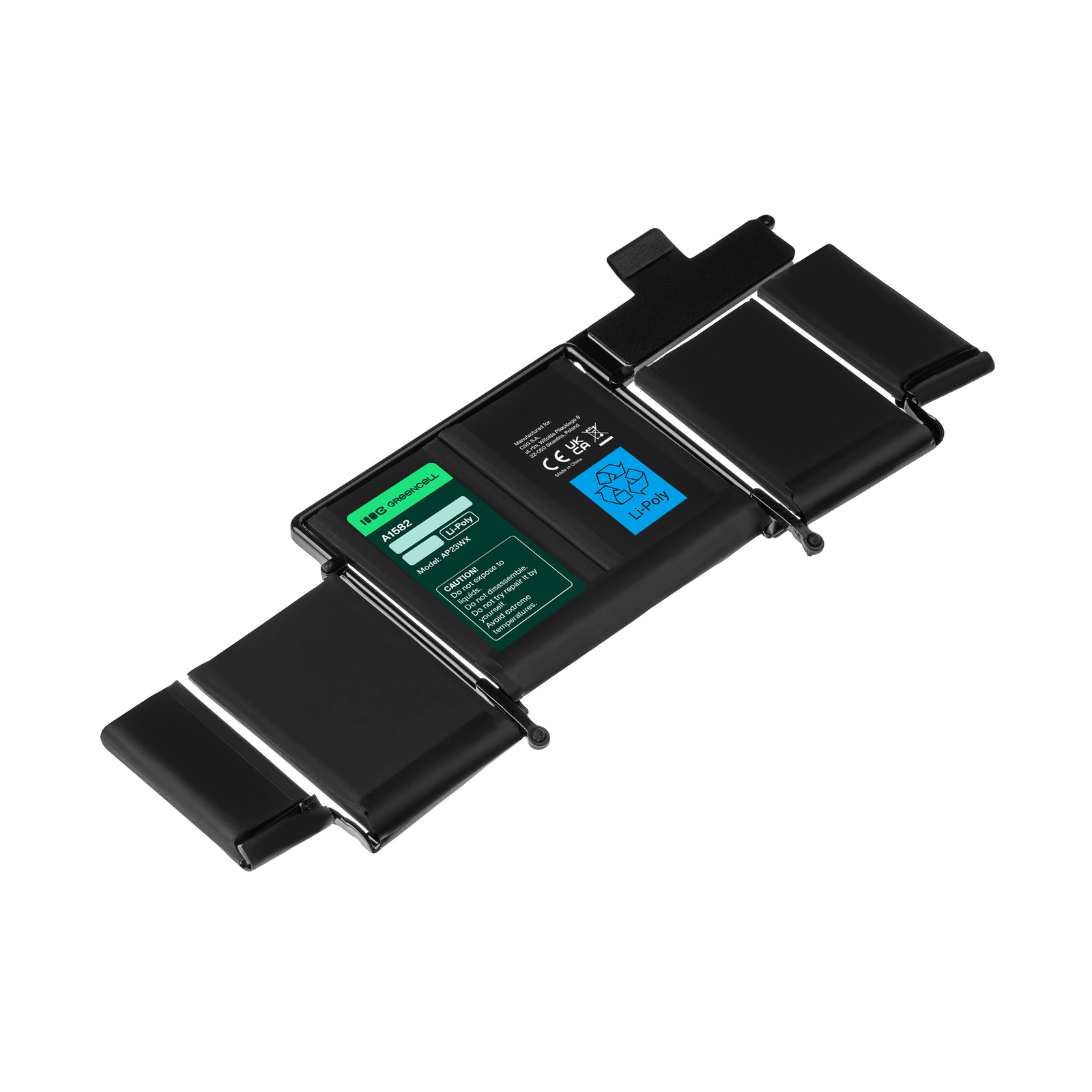 Greencell Laptop Battery A1582 for Apple MacBook Pro 13 11.42V 74.9Wh