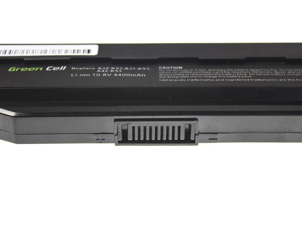 Greencell Laptop Battery for Asus A31 K53 11.1V 4400mAh
