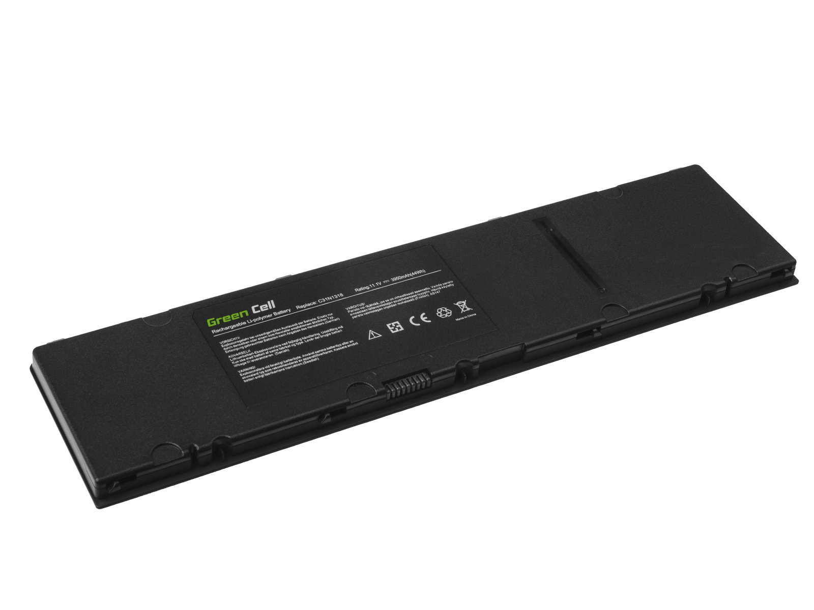 Greencell Laptop Battery C31N1318 for AsusPRO PU301 11.1V 3950mAh